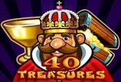 Online Slot Machine 40 Treasures with Scatter Symbol