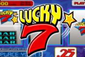 Lucky 7 Slot Games with Jackpot no Download no Registration