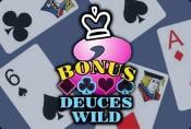 Bonus Deuces Wild Video Poker Slot - Free to Play with Game Review