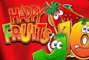 Online Slot Machine Happy Fruits with Bonuses and Risk Game