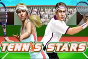Tennis Stars Slot Game - Play One-Armed Bandit with Risk Game
