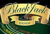 European Blackjack Card Game - Rules of Casino Table Game