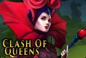 Clash of Queens Slot Game With Wild and Scatter Symbol For Free