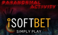 ISoftBet presented video slot Paranormal Activity