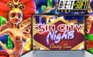 Betsoft Gaming announced a 3D slot machine Sin City Nights