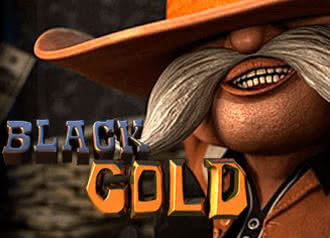 Online Slot Machine Black Gold with Wild Sybols