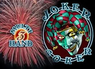 Joker Poker 3 Hands