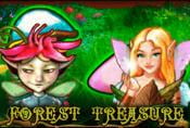 Online Video Slot Forest Treasure with Wild Symbol
