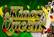 Online Video Slot Machine Kings Queens 3 Lines for Real Money