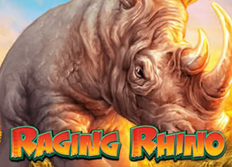 Raging Rhino Video Slot - Choose your Strategy With Free Game