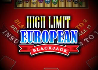 High Limit European Blackjack