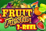 Fruit Fiesta 3 Reel Slot Machine - Play with Progressive Jackpot