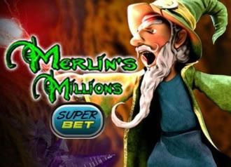 Online Slot Game Merlins Millions Superbet with Bonus