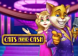 Online Slot Game Cats and Cash with Bonus Rounds no Downloads