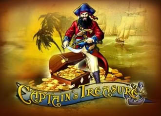 Online Slot Game Captains Treasure with Bonus Rounds