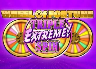 Triple Extreme Spin in Wheel Of Fortune Slot Machine