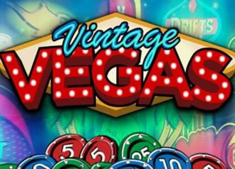 Online Video Slot Vintage Vegas game with Bonus Rounds