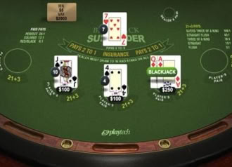 Blackjack Surrender Simulator Casino Game Online - Free to Play