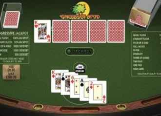Free Online Slot Caribbean Stud Poker game for Fun