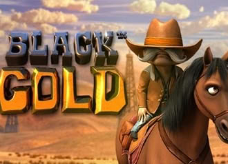 Online Slot Machine Black Gold with Wild Sybols