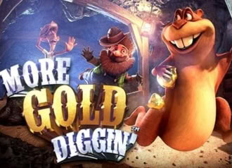 Online Slot More Gold Digging - Bonus Round And Risk Game