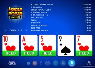 Joker poker power poker