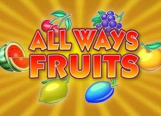 Online Video Slot Machine Allways Fruits no Download