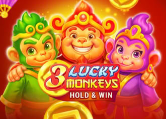 3 Lucky Monkeys Hold & Win