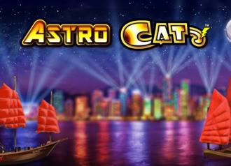 Astro Cat Slot Machine - Wild & Scatter Symbols on One-Armed Bandit
