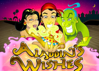 Online Slot Machine Aladdins Wishes with Symbols and Prizes