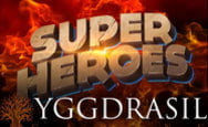 Yggdrasil introduced new online slot Super Heroes